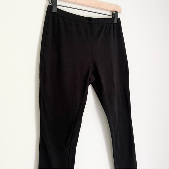 NWT Soft Surroundings Women’s Ankle Length Button Ankle Leggings Black Petite XS - Picture 3 of 10